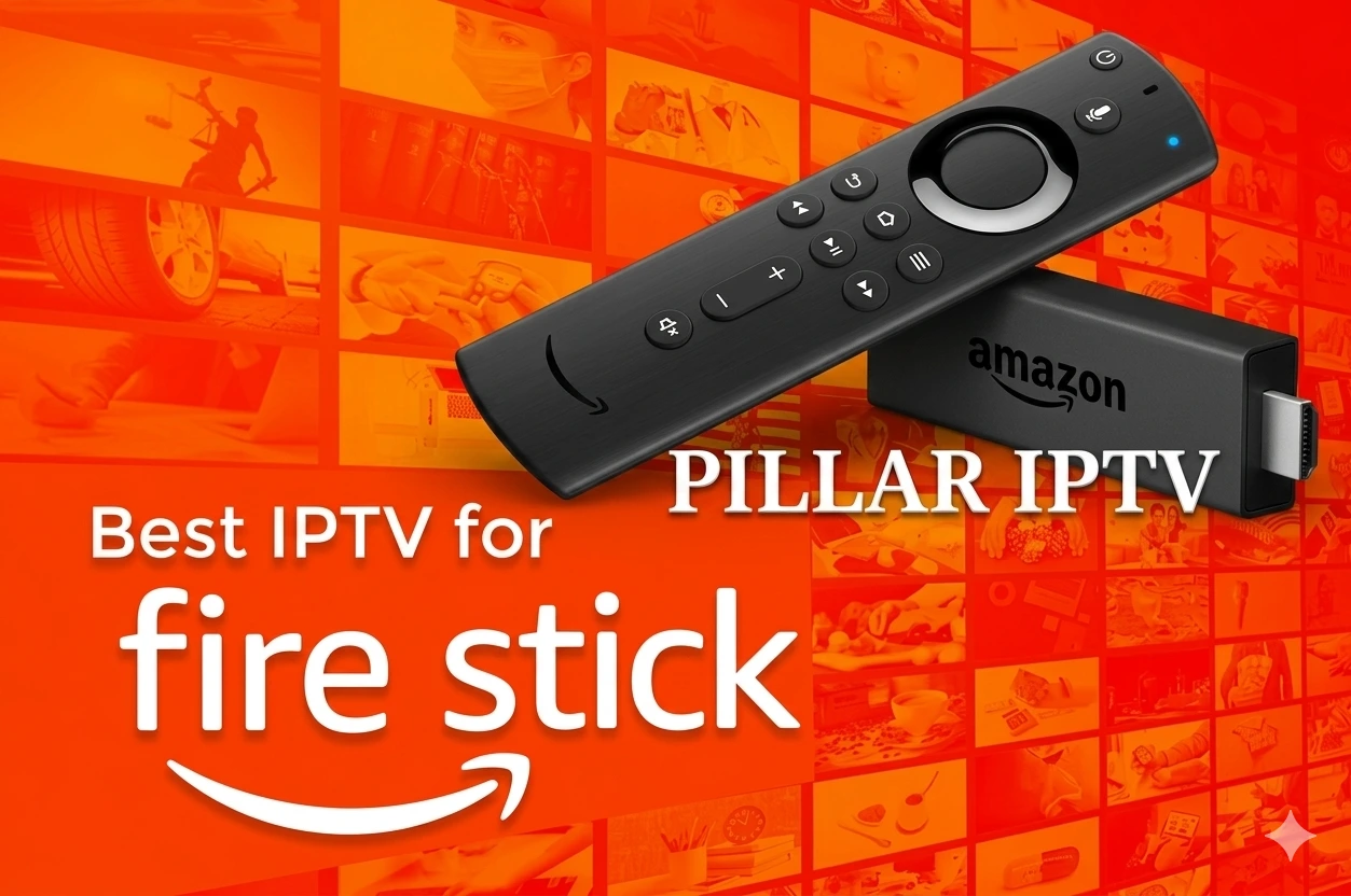 Firestick 4K with IPTV Smarters Pro Interface